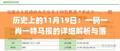 歷史上的11月19日：一碼一肖一特馬報的詳細解析與落實_UDP2.24.83結(jié)合版