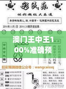 澳門王中王100%準確預(yù)測，詳盡解讀與答疑_IGK8.57.23網(wǎng)紅版