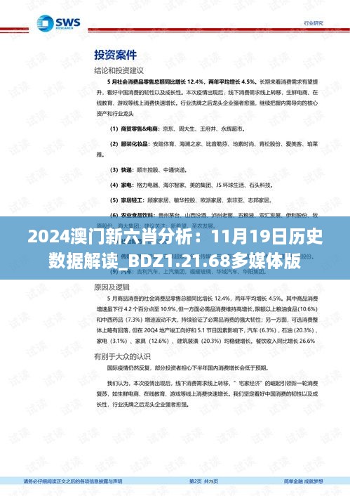 2024澳門(mén)新六肖分析：11月19日歷史數(shù)據(jù)解讀_BDZ1.21.68多媒體版