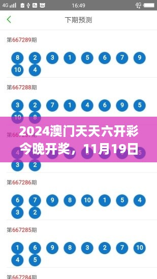 2024澳門天天六開彩今晚開獎(jiǎng)，11月19日多元化策略落實(shí)_DKC9.52.62互助版