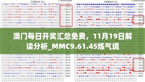 澳門(mén)每日開(kāi)獎(jiǎng)匯總免費(fèi)，11月19日解讀分析_MMC9.61.45煉氣境