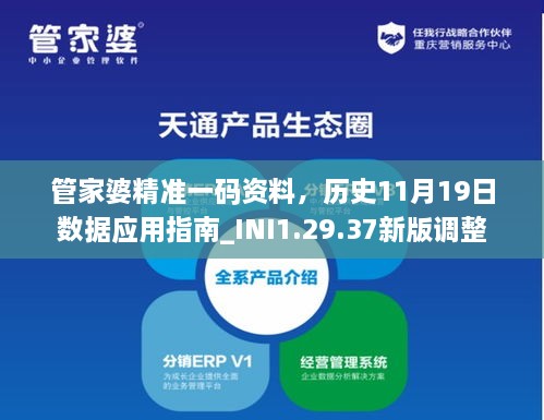 管家婆精準(zhǔn)一碼資料，歷史11月19日數(shù)據(jù)應(yīng)用指南_INI1.29.37新版調(diào)整