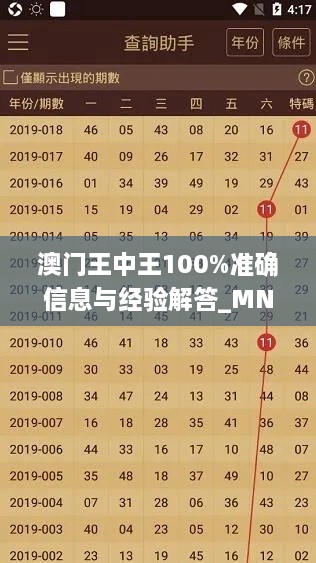 澳門王中王100%準(zhǔn)確信息與經(jīng)驗解答_MNV7.18.36經(jīng)濟版