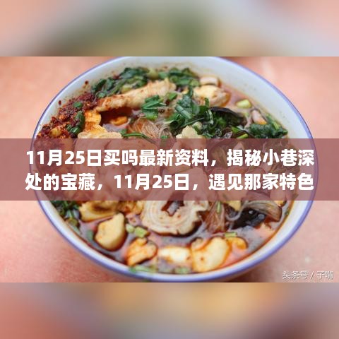 揭秘小巷深處寶藏，特色小店新鮮資訊，11月25日購物指南