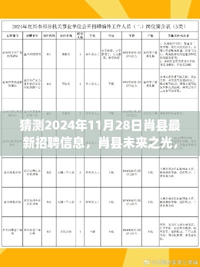 肖縣未來之光，解讀2024年最新招聘趨勢與預(yù)測肖縣最新招聘信息動態(tài)發(fā)布時間猜測（肖縣招聘趨勢分析）