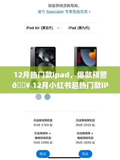 12月小紅書超熱門款iPad選購指南，爆款預(yù)警??