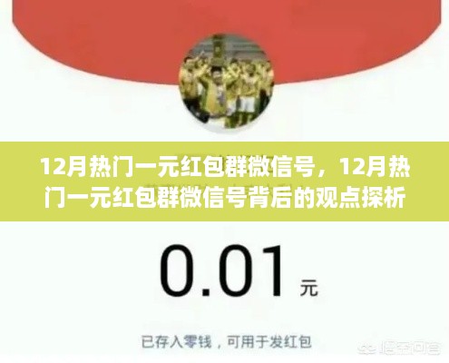 12月熱門一元紅包群微信號解析，觀點背后的深度探析