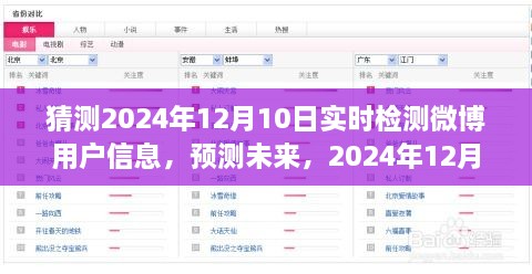 2024年12月10日微博用戶信息實(shí)時(shí)檢測(cè)探析，預(yù)測(cè)未來(lái)的深度洞察