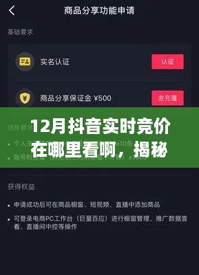 揭秘抖音實時競價新去處，小巷特色小店引領(lǐng)12月競拍新風(fēng)尚！
