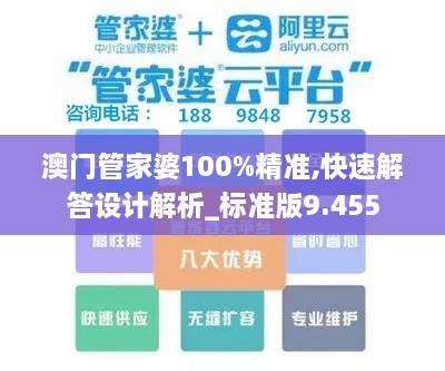 澳門管家婆100%精準,快速解答設(shè)計解析_標準版9.455