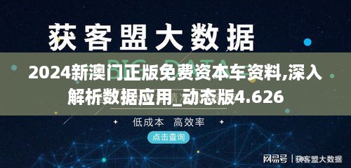 2024新澳門正版免費(fèi)資本車資料,深入解析數(shù)據(jù)應(yīng)用_動態(tài)版4.626