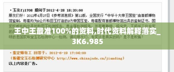 王中王最準100%的資料,時代資料解釋落實_3K6.985