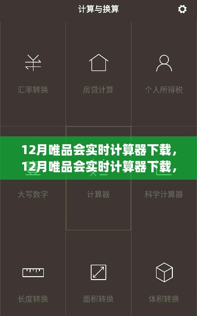 12月唯品會實時計算器下載，利弊分析與個人看法