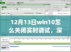 如何在12月13日關閉Win10實時調試功能，詳細步驟與解析