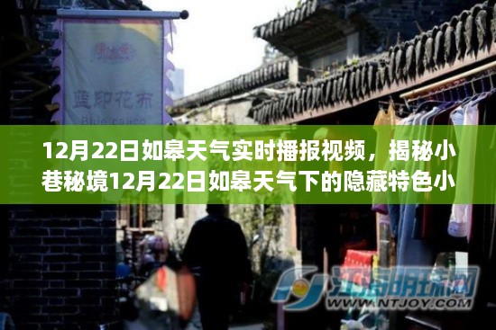 揭秘如皋小巷秘境，特色小店與12月22日天氣實(shí)時(shí)播報(bào)視頻