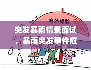 突發(fā)暴雨情景面試，暴雨突發(fā)事件應(yīng)急預(yù)案 