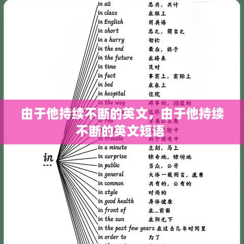 由于他持續(xù)不斷的英文，由于他持續(xù)不斷的英文短語(yǔ) 