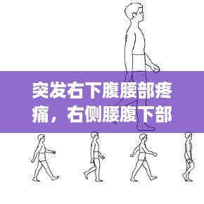 突發(fā)右下腹腰部疼痛，右側(cè)腰腹下部突然疼 