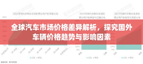 全球汽車市場價格差異解析，探究國外車輛價格趨勢與影響因素