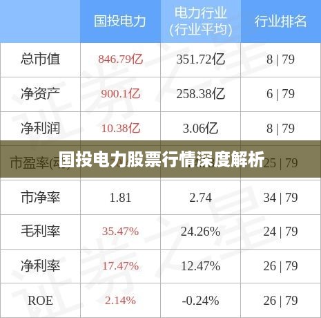 國(guó)投電力股票行情深度解析