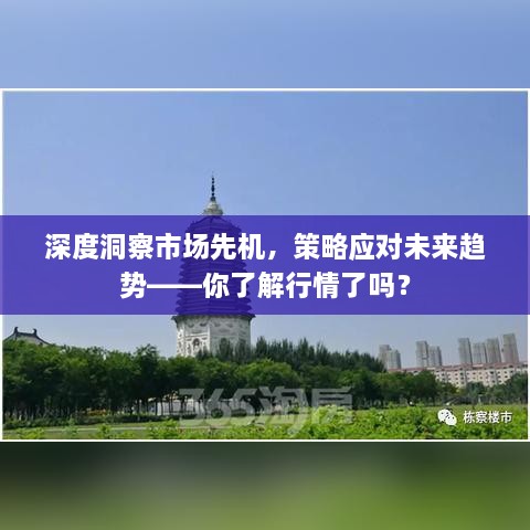 深度洞察市場先機，策略應對未來趨勢——你了解行情了嗎？