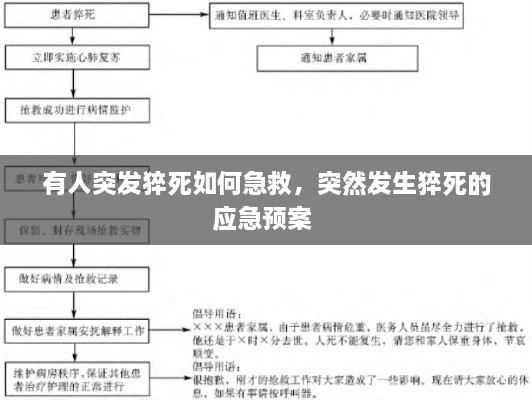 有人突發(fā)猝死如何急救，突然發(fā)生猝死的應急預案 